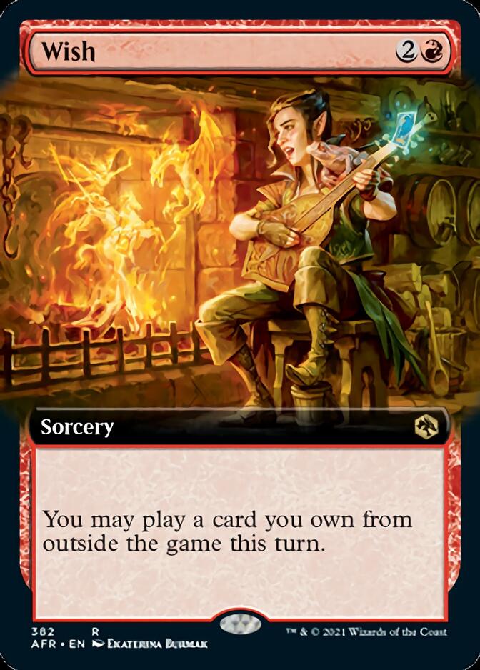 Wish (Extended Art) [Dungeons & Dragons: Adventures in the Forgotten Realms] | Jomio and Rueliete's Cards and Comics