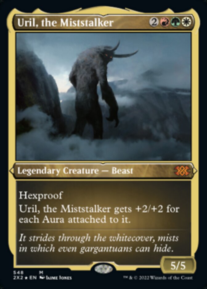 Uril, the Miststalker (Foil Etched) [Double Masters 2022] | Jomio and Rueliete's Cards and Comics