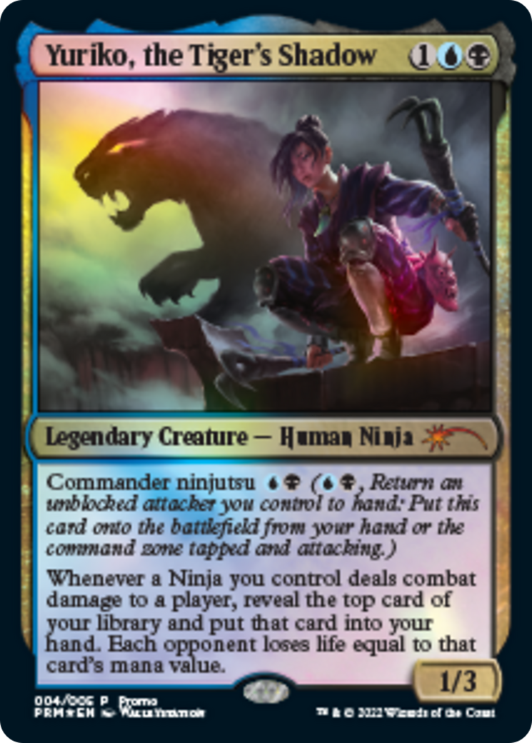 Yuriko, the Tiger's Shadow [Year of the Tiger 2022] | Jomio and Rueliete's Cards and Comics