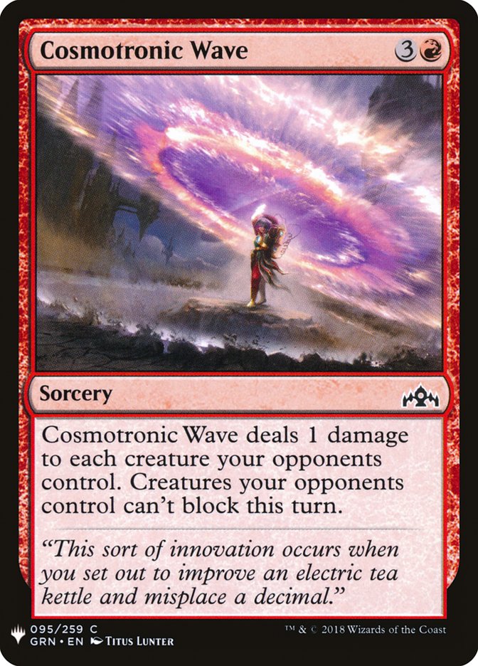 Cosmotronic Wave [Mystery Booster] | Jomio and Rueliete's Cards and Comics