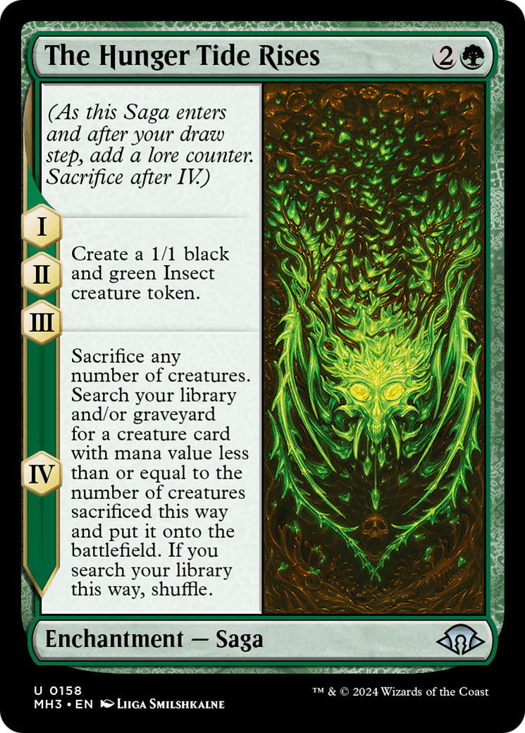 The Hunger Tide Rises [Modern Horizons 3] | Jomio and Rueliete's Cards and Comics