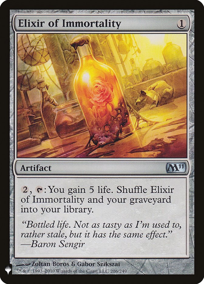 Elixir of Immortality [Mystery Booster] | Jomio and Rueliete's Cards and Comics