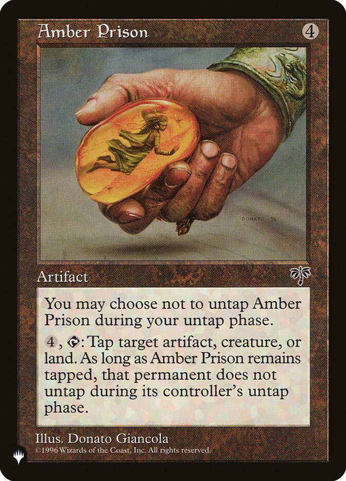 Amber Prison [The List] | Jomio and Rueliete's Cards and Comics