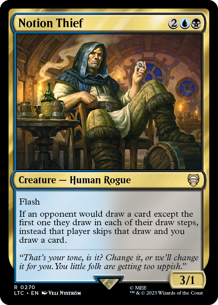 Notion Thief [The Lord of the Rings: Tales of Middle-Earth Commander] | Jomio and Rueliete's Cards and Comics