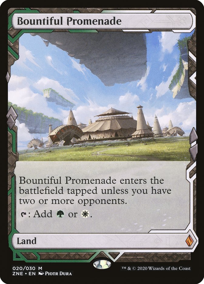 Bountiful Promenade (Expeditions) [Zendikar Rising Expeditions] | Jomio and Rueliete's Cards and Comics