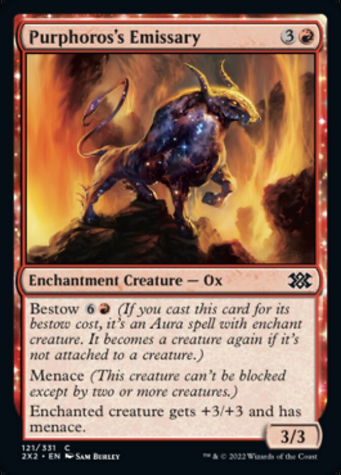 Purphoros's Emissary [Double Masters 2022] | Jomio and Rueliete's Cards and Comics