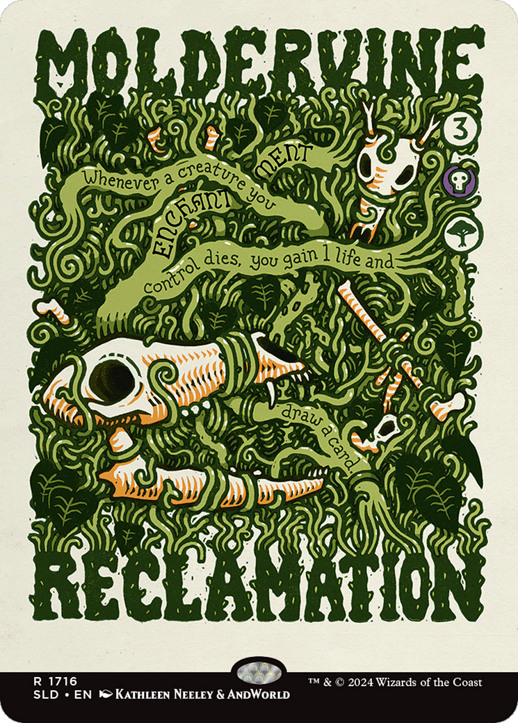 Moldervine Reclamation [Secret Lair Drop Series] | Jomio and Rueliete's Cards and Comics