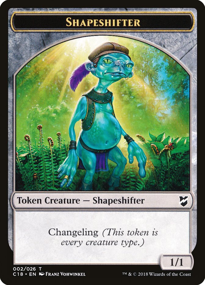 Shapeshifter Token [Commander 2018 Tokens] | Jomio and Rueliete's Cards and Comics