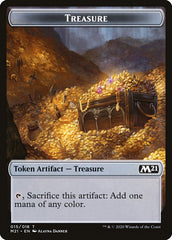 Beast // Treasure Double-Sided Token [Core Set 2021 Tokens] | Jomio and Rueliete's Cards and Comics