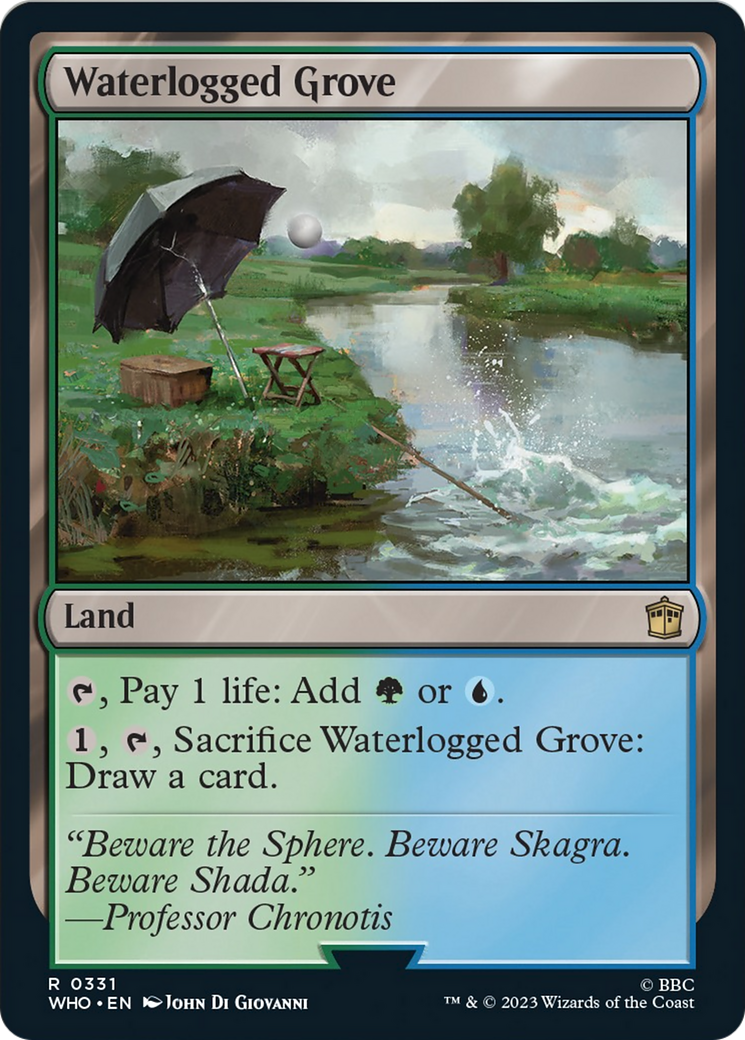 Waterlogged Grove [Doctor Who] | Jomio and Rueliete's Cards and Comics