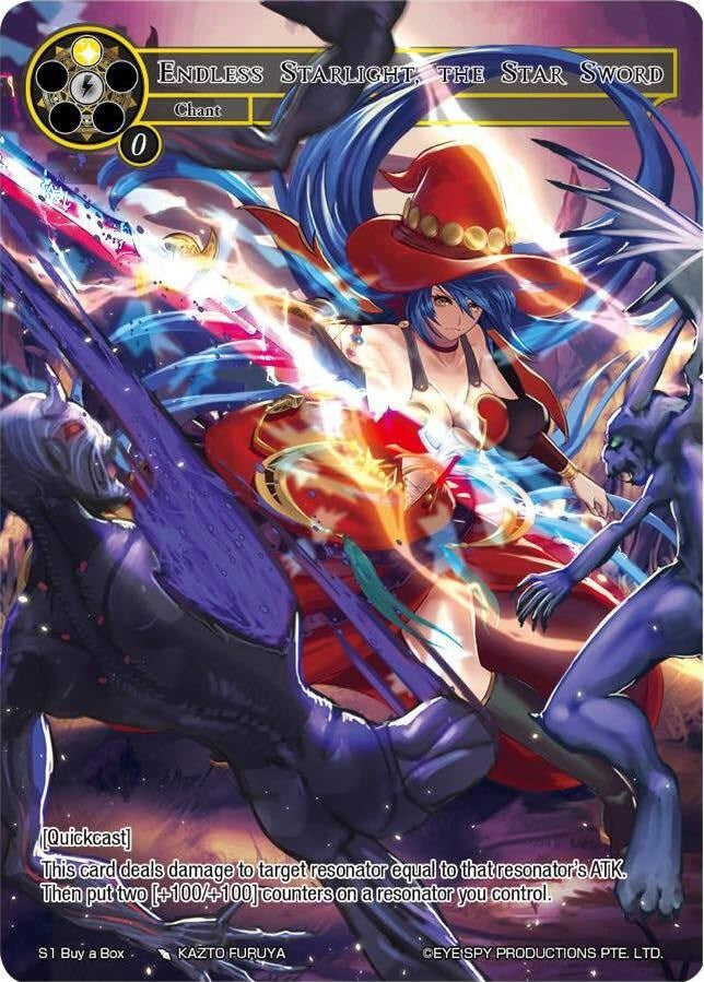 Endless Starlight, the Star Sword (S1 Buy a Box 1) [Promo Cards] | Jomio and Rueliete's Cards and Comics