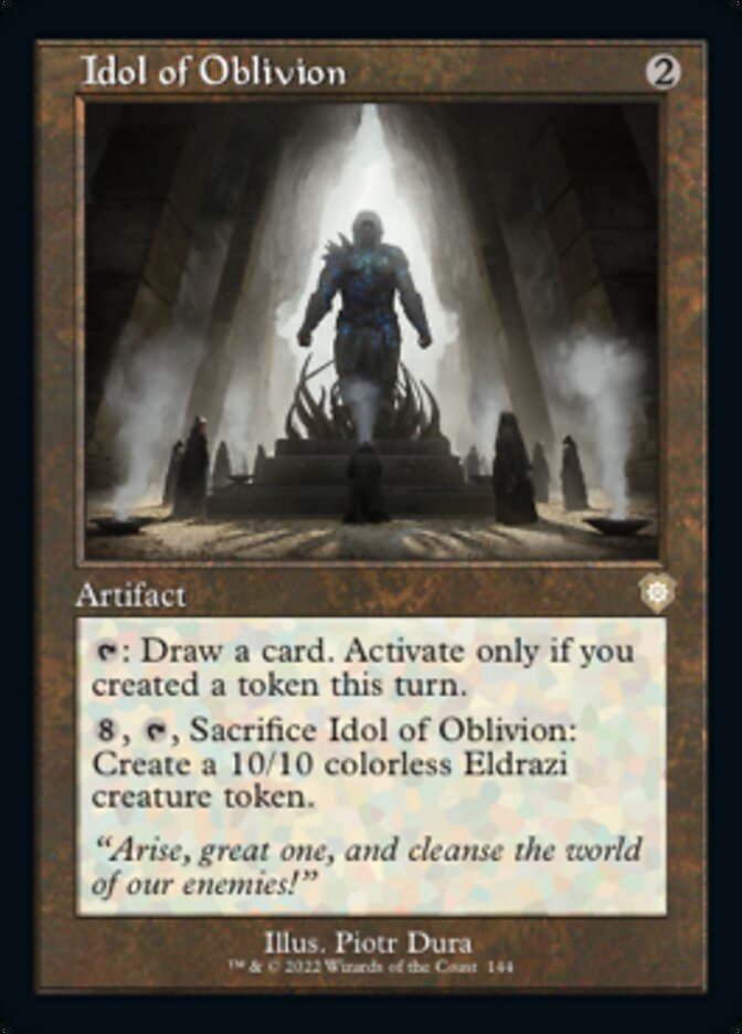 Idol of Oblivion (Retro) [The Brothers' War Commander] | Jomio and Rueliete's Cards and Comics