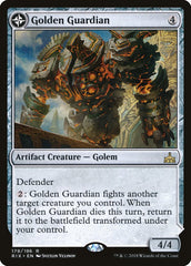 Golden Guardian // Gold-Forge Garrison [Rivals of Ixalan] | Jomio and Rueliete's Cards and Comics