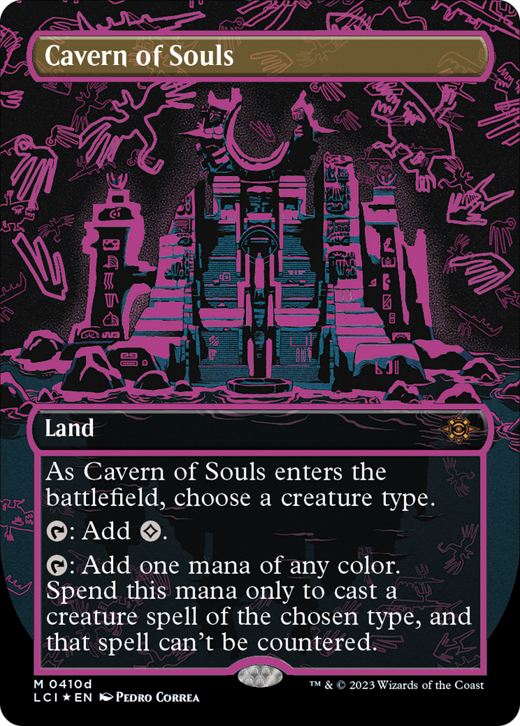 Cavern of Souls (0410d) (Borderless) [The Lost Caverns of Ixalan] | Jomio and Rueliete's Cards and Comics