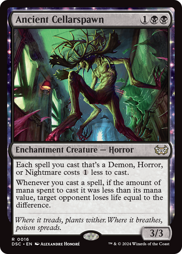 Ancient Cellarspawn [Duskmourn: House of Horror Commander] | Jomio and Rueliete's Cards and Comics