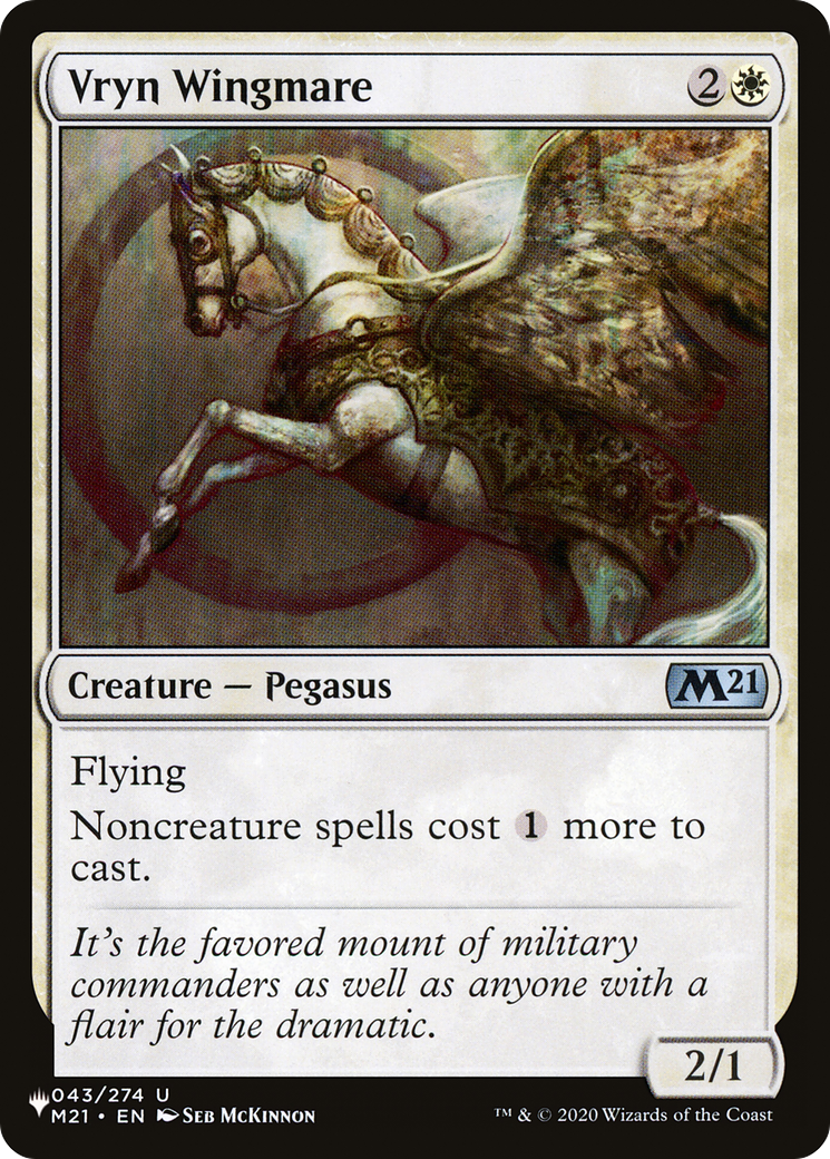 Vryn Wingmare [The List] | Jomio and Rueliete's Cards and Comics
