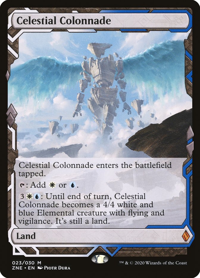 Celestial Colonnade (Expeditions) [Zendikar Rising Expeditions] | Jomio and Rueliete's Cards and Comics