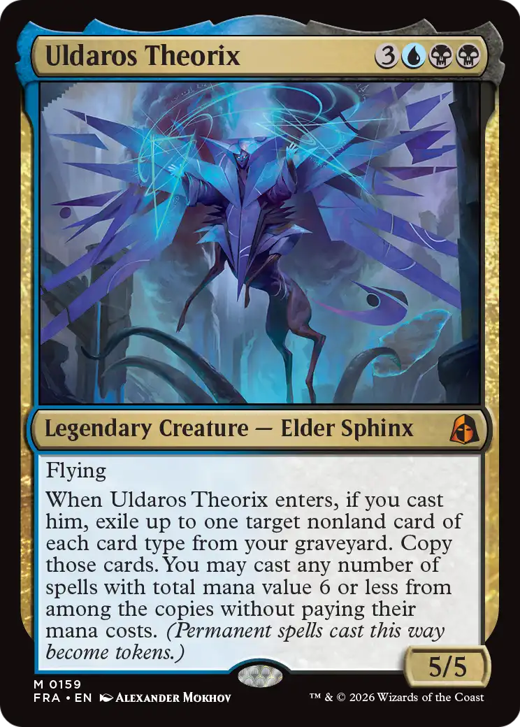 Uldaros Theorix [Reality Fracture] | Jomio and Rueliete's Cards and Comics