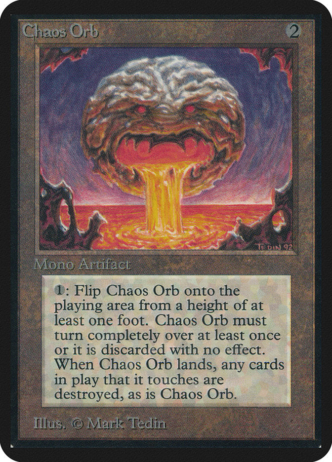 Chaos Orb [Alpha Edition] | Jomio and Rueliete's Cards and Comics
