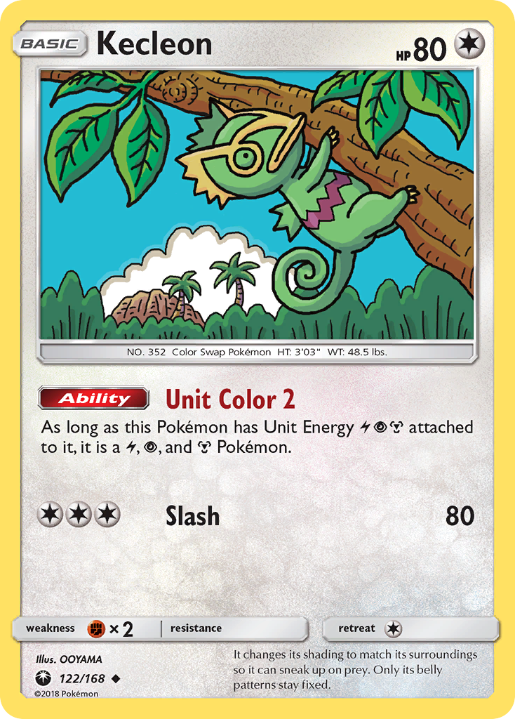 Kecleon (122/168) [Sun & Moon: Celestial Storm] | Jomio and Rueliete's Cards and Comics