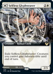 Selfless Glyphweaver // Deadly Vanity (Extended Art) [Strixhaven: School of Mages] | Jomio and Rueliete's Cards and Comics