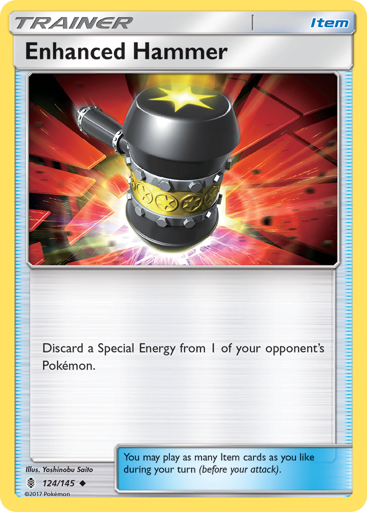 Enhanced Hammer (124/145) [Sun & Moon: Guardians Rising] | Jomio and Rueliete's Cards and Comics
