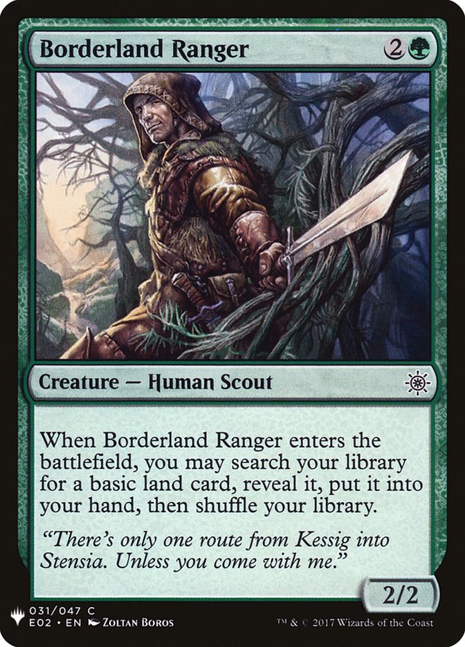 Borderland Ranger [Mystery Booster] | Jomio and Rueliete's Cards and Comics