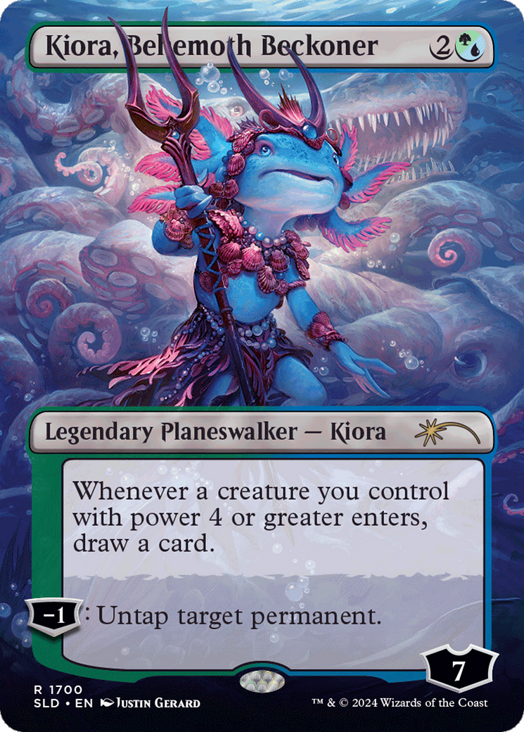 Kiora, Behemoth Beckoner [Secret Lair Drop Series] | Jomio and Rueliete's Cards and Comics