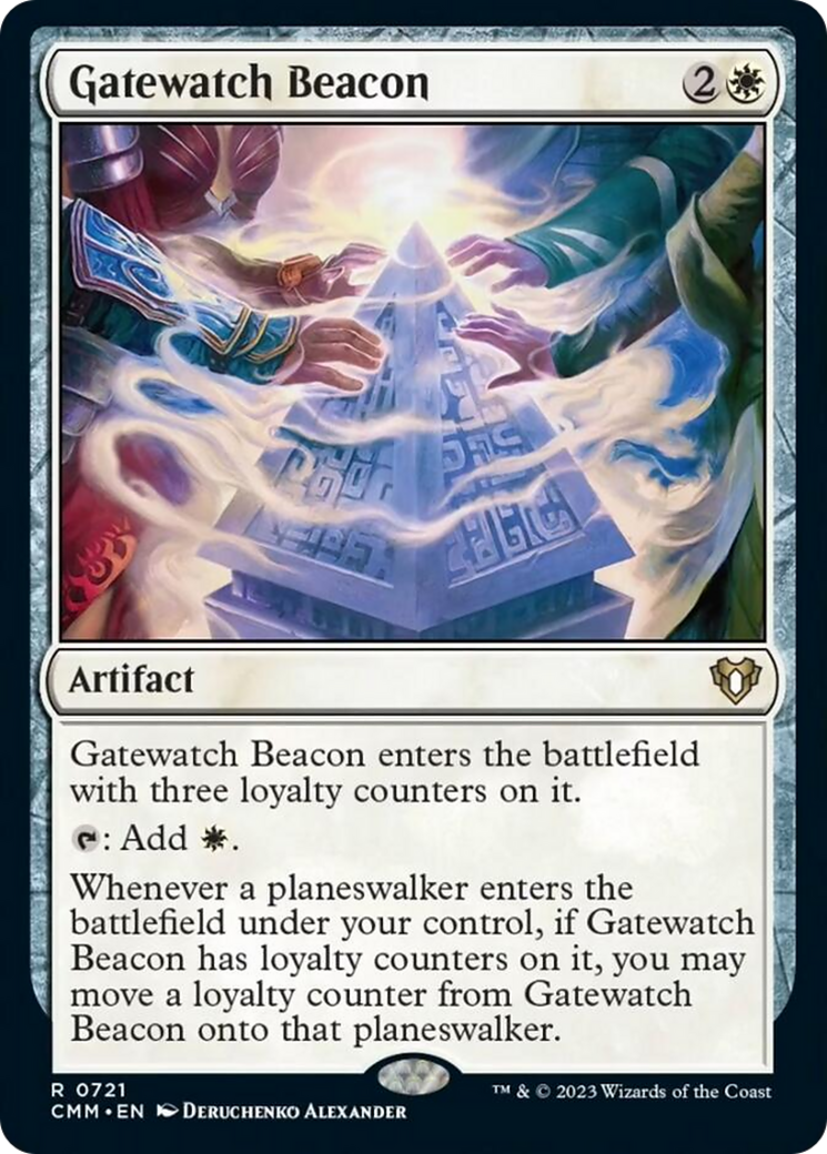 Gatewatch Beacon [Commander Masters] | Jomio and Rueliete's Cards and Comics
