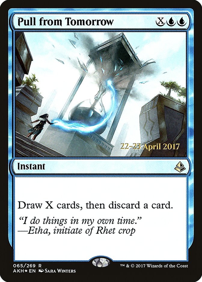 Pull from Tomorrow [Amonkhet Prerelease Promos] | Jomio and Rueliete's Cards and Comics