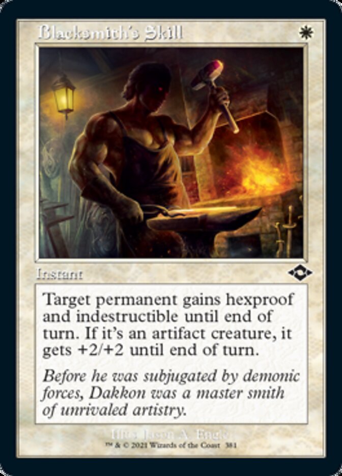 Blacksmith's Skill (Retro) [Modern Horizons 2] | Jomio and Rueliete's Cards and Comics