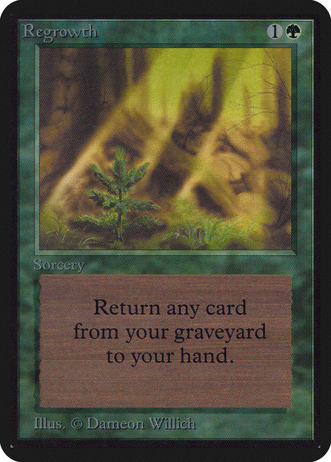Regrowth [Alpha Edition] | Jomio and Rueliete's Cards and Comics