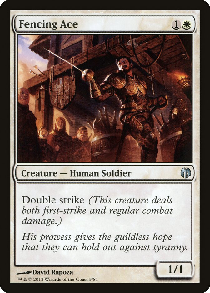 Fencing Ace [Duel Decks: Heroes vs. Monsters] | Jomio and Rueliete's Cards and Comics