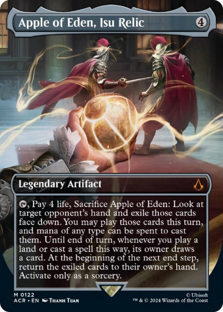 Apple of Eden, Isu Relic (Borderless) [Assassin's Creed] | Jomio and Rueliete's Cards and Comics