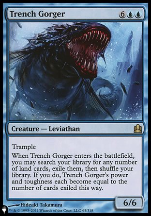 Trench Gorger [The List] | Jomio and Rueliete's Cards and Comics