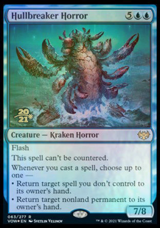 Hullbreaker Horror [Innistrad: Crimson Vow Prerelease Promos] | Jomio and Rueliete's Cards and Comics