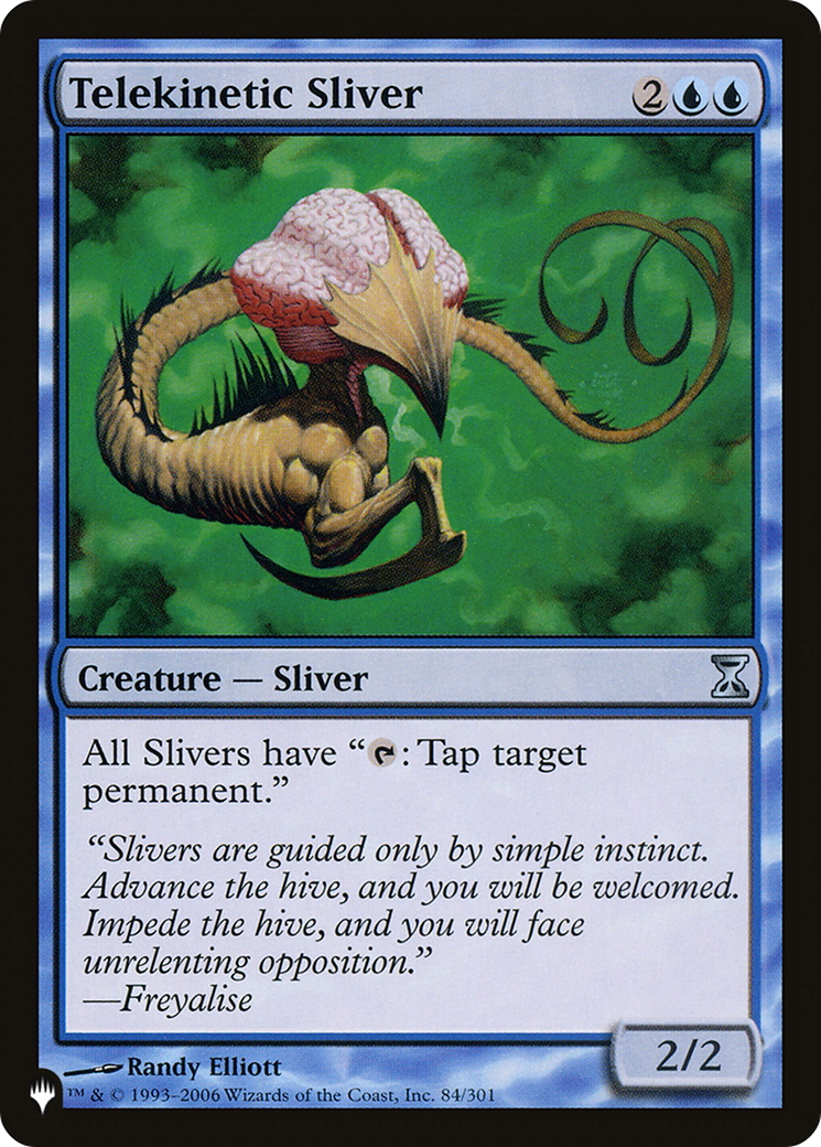 Telekinetic Sliver [The List] | Jomio and Rueliete's Cards and Comics