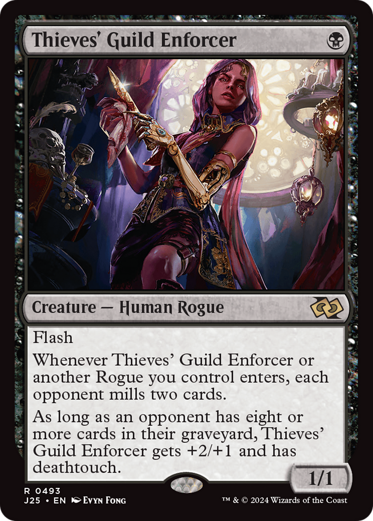 Thieves' Guild Enforcer [Foundations Jumpstart] | Jomio and Rueliete's Cards and Comics