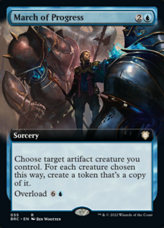 March of Progress (Extended Art) [The Brothers' War Commander] | Jomio and Rueliete's Cards and Comics