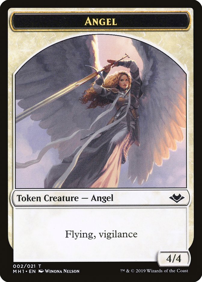 Angel Token [Modern Horizons Tokens] | Jomio and Rueliete's Cards and Comics
