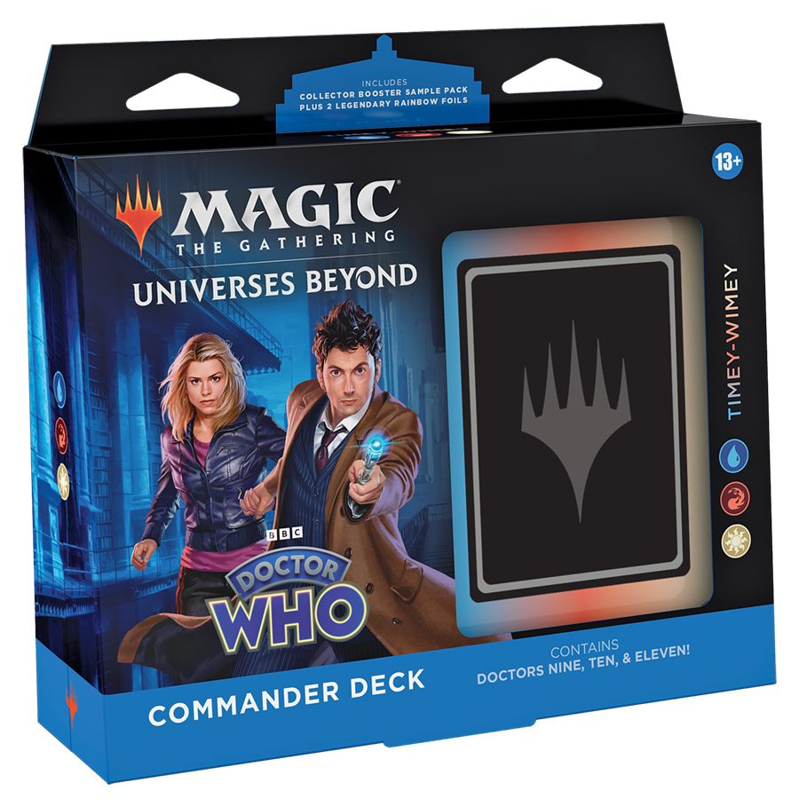 Doctor Who - Commander Deck (Timey-Wimey) | Jomio and Rueliete's Cards and Comics