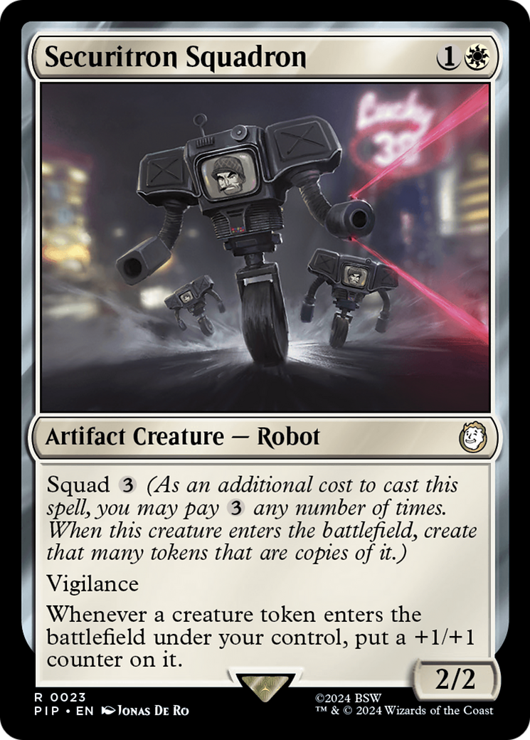 Securitron Squadron [Fallout] | Jomio and Rueliete's Cards and Comics