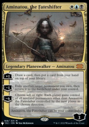 Aminatou, the Fateshifter [The List] | Jomio and Rueliete's Cards and Comics