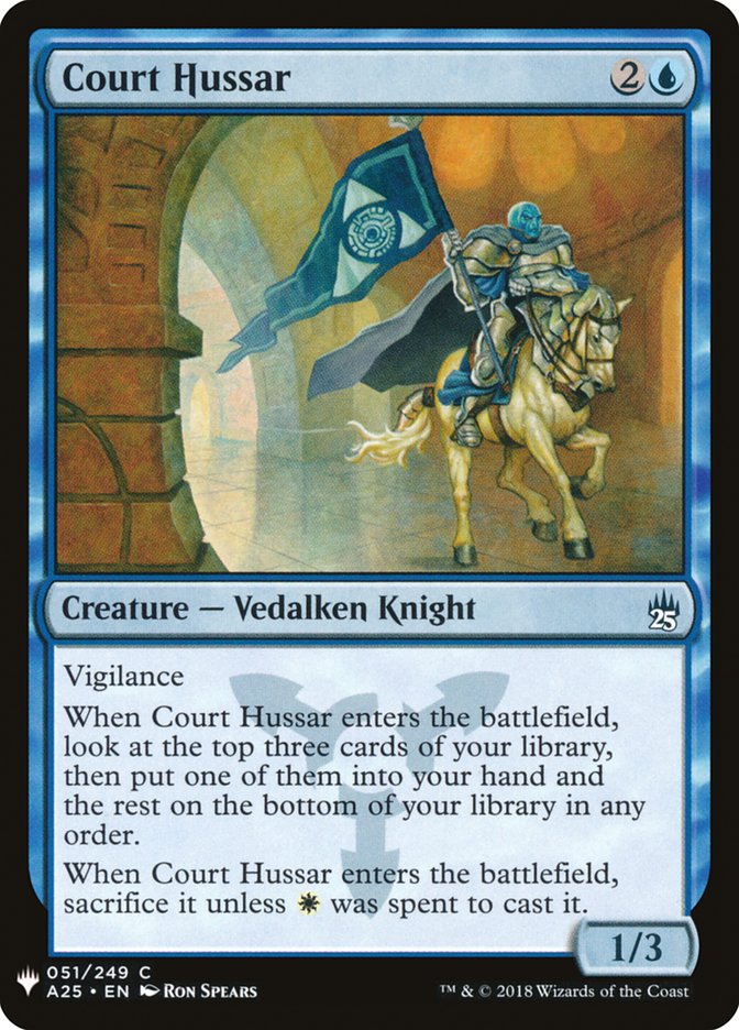 Court Hussar [Mystery Booster] | Jomio and Rueliete's Cards and Comics