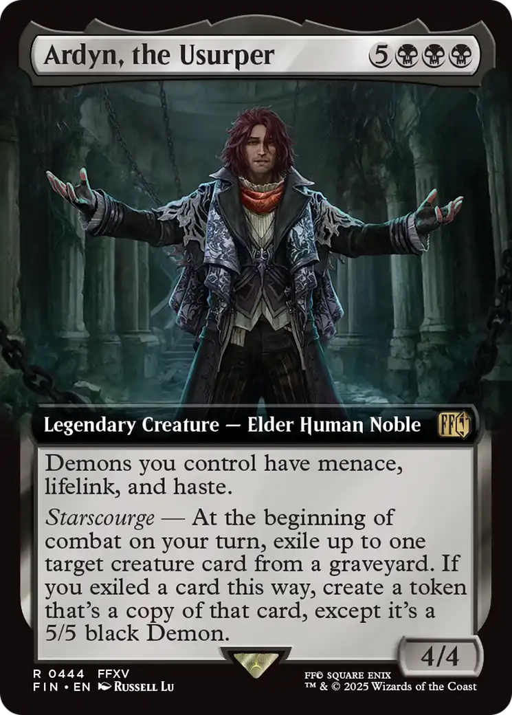 Ardyn, the Usurper (Extended Art) [FINAL FANTASY] | Jomio and Rueliete's Cards and Comics