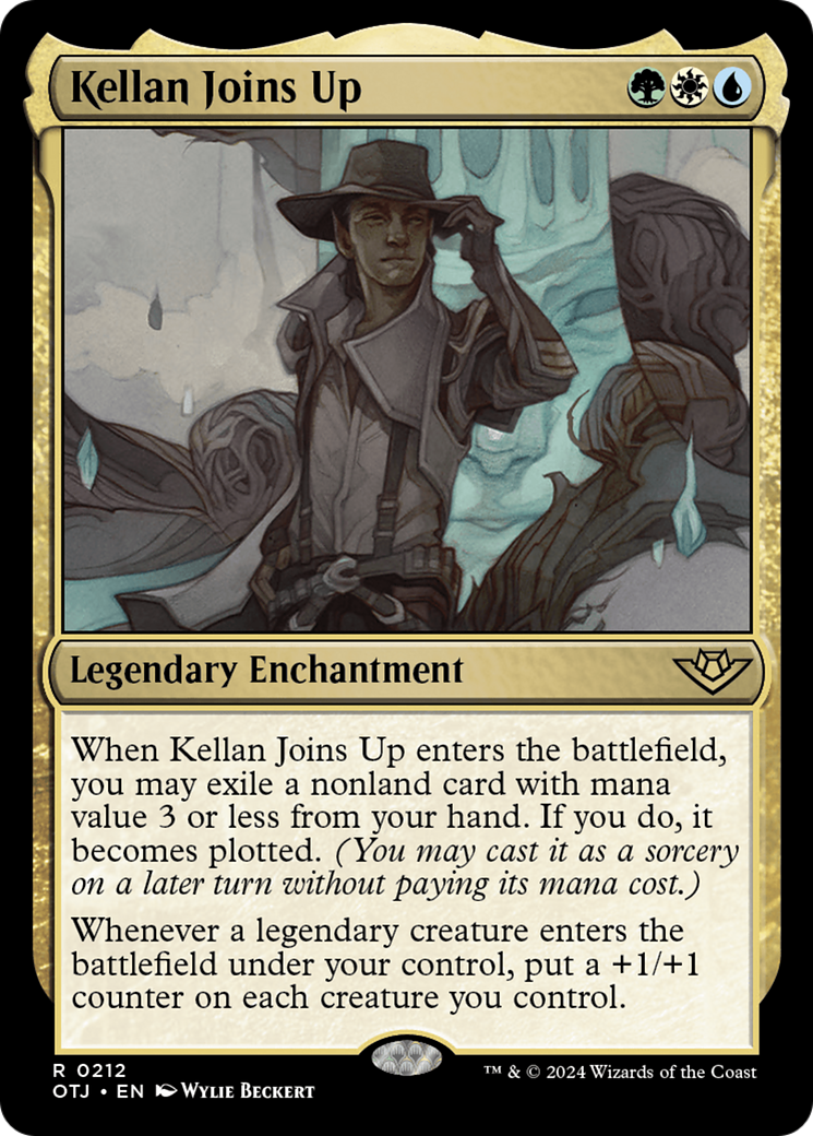 Kellan Joins Up [Outlaws of Thunder Junction] | Jomio and Rueliete's Cards and Comics