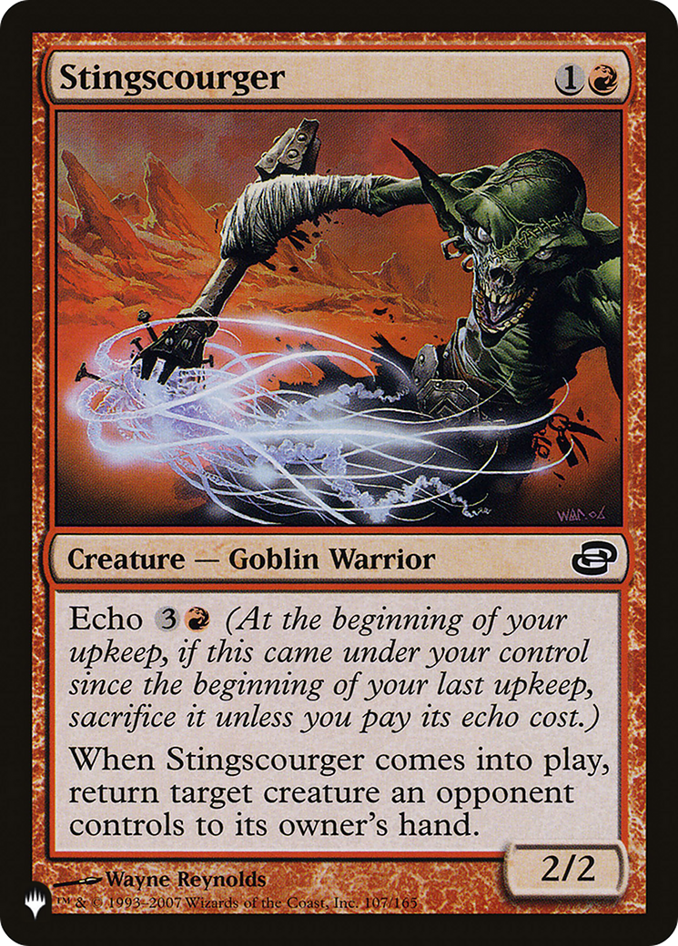 Stingscourger [The List] | Jomio and Rueliete's Cards and Comics