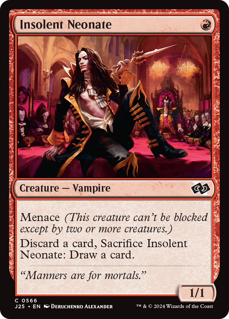 Insolent Neonate [Foundations Jumpstart] | Jomio and Rueliete's Cards and Comics