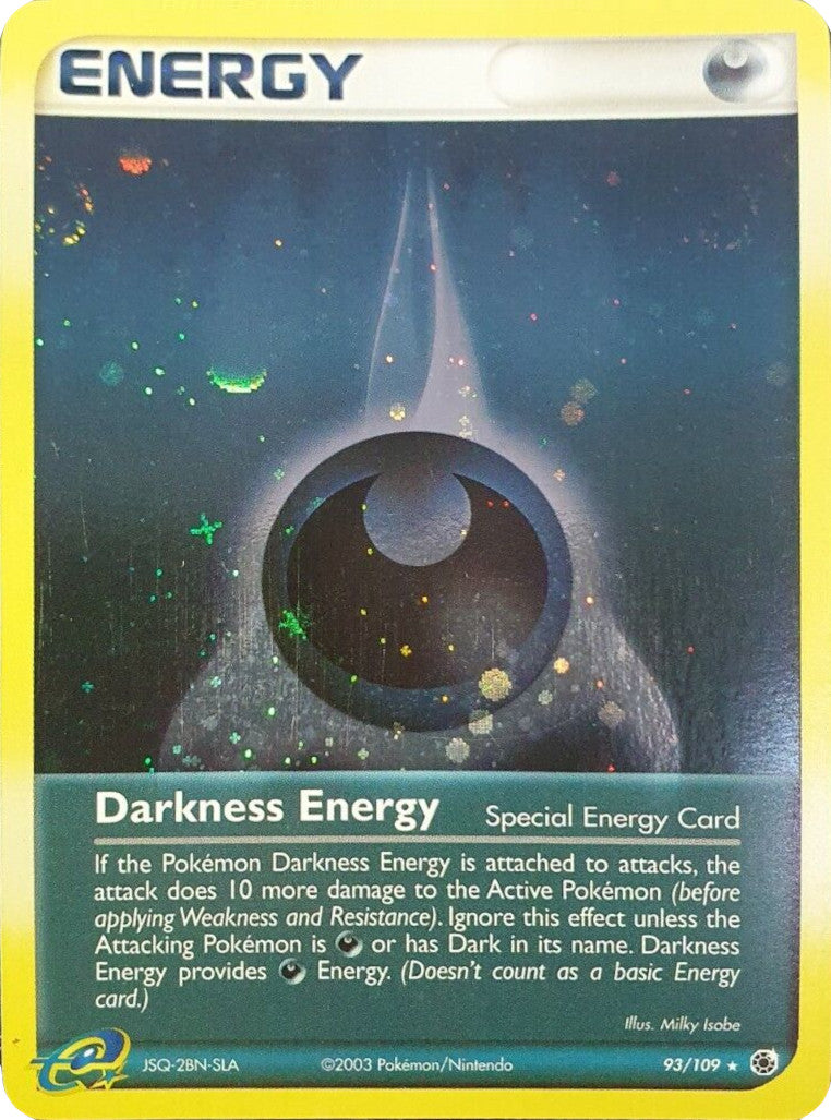 Darkness Energy (93/109) (Cosmos Holo) [EX: Ruby & Sapphire] | Jomio and Rueliete's Cards and Comics