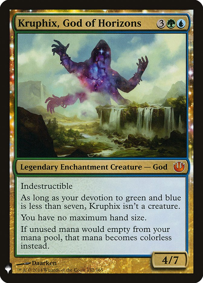 Kruphix, God of Horizons [Mystery Booster] | Jomio and Rueliete's Cards and Comics